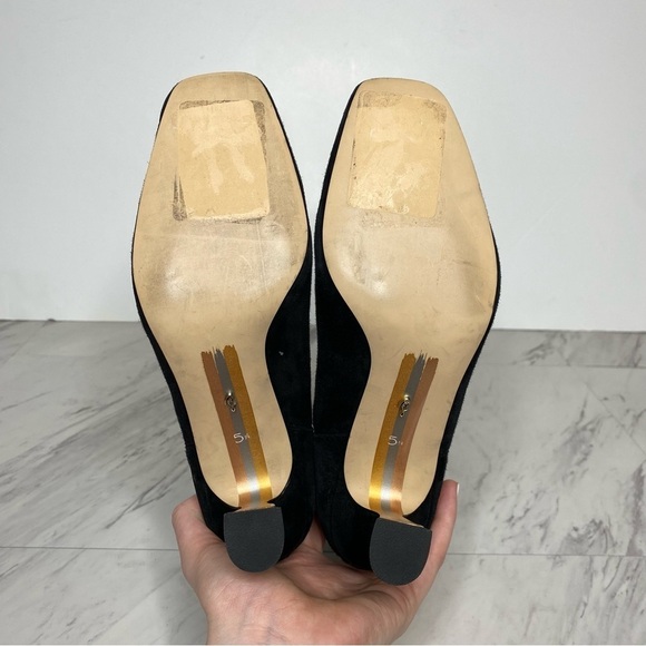 Sam Edelman Lani Black Suede Chelsea Bootie 5 1/2 - Picture 14 of 15